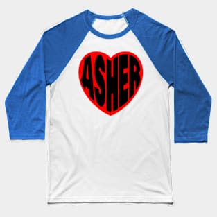 Asher in my Heart Baseball T-Shirt